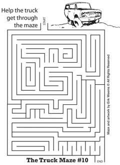 Small Truck Maze CLick